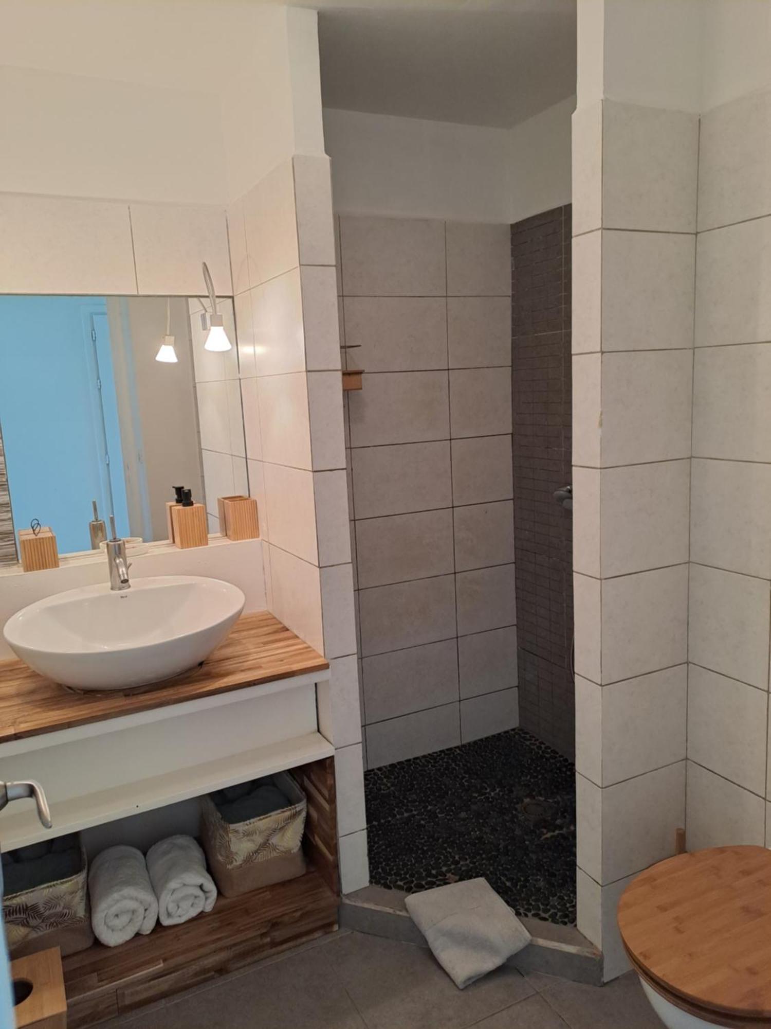 Rdc Appartement En Bord De Mer Au Son Des Vagues Le Moule Dış mekan fotoğraf